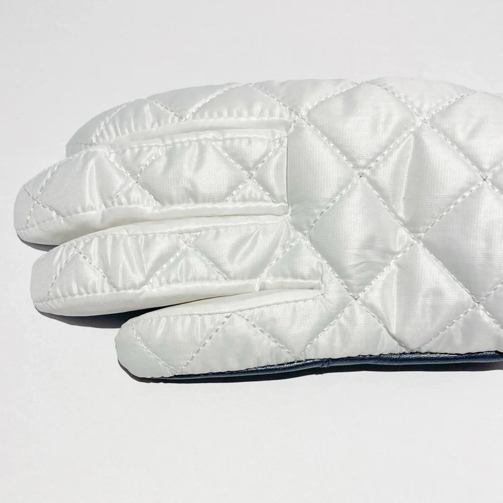 UGG Quilted Shearling Trim & Leather Gloves NWT